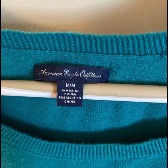 Teal AE Sweater - Picture 2 of 2